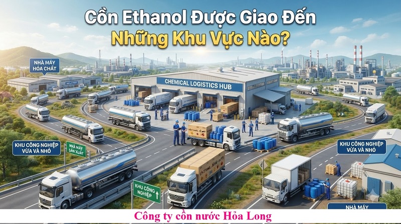 Cồn Ethanol Giao Hàng Toàn Quốc – Nguồn Cung Ổn Định Cho Doanh Nghiệp